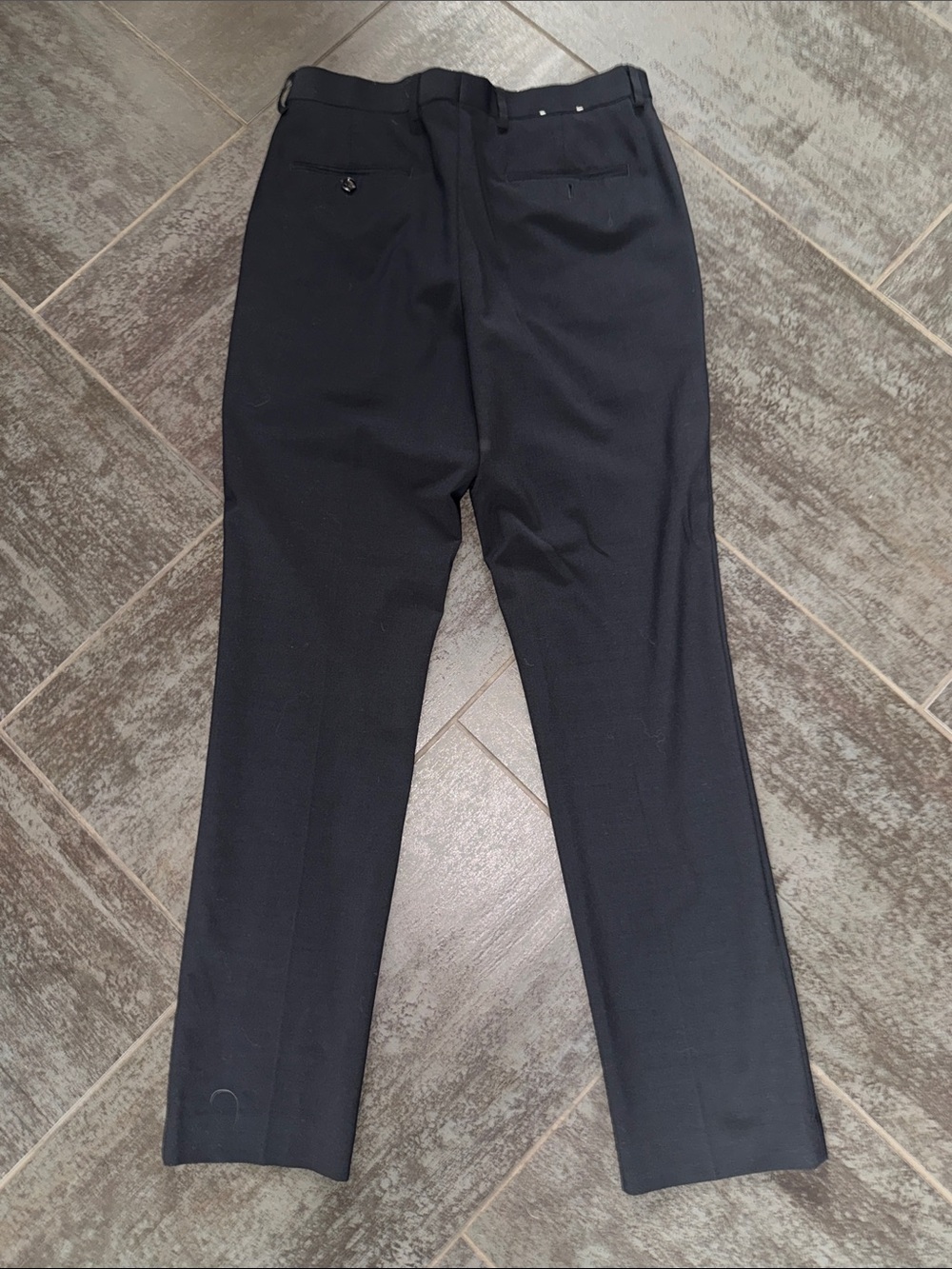 Express Men's Black Dress Pants - Slim Straight 30 x 34L - Picture 4 of 6